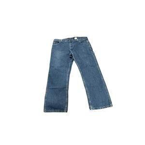 Vtg 90s Key Apparel Carpenter Jeans 40x30 Blue Denim Baggy Skater Workwear